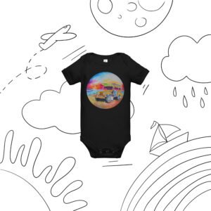 Jeepney Filipino Baby 1Pc Short Sleeve Body