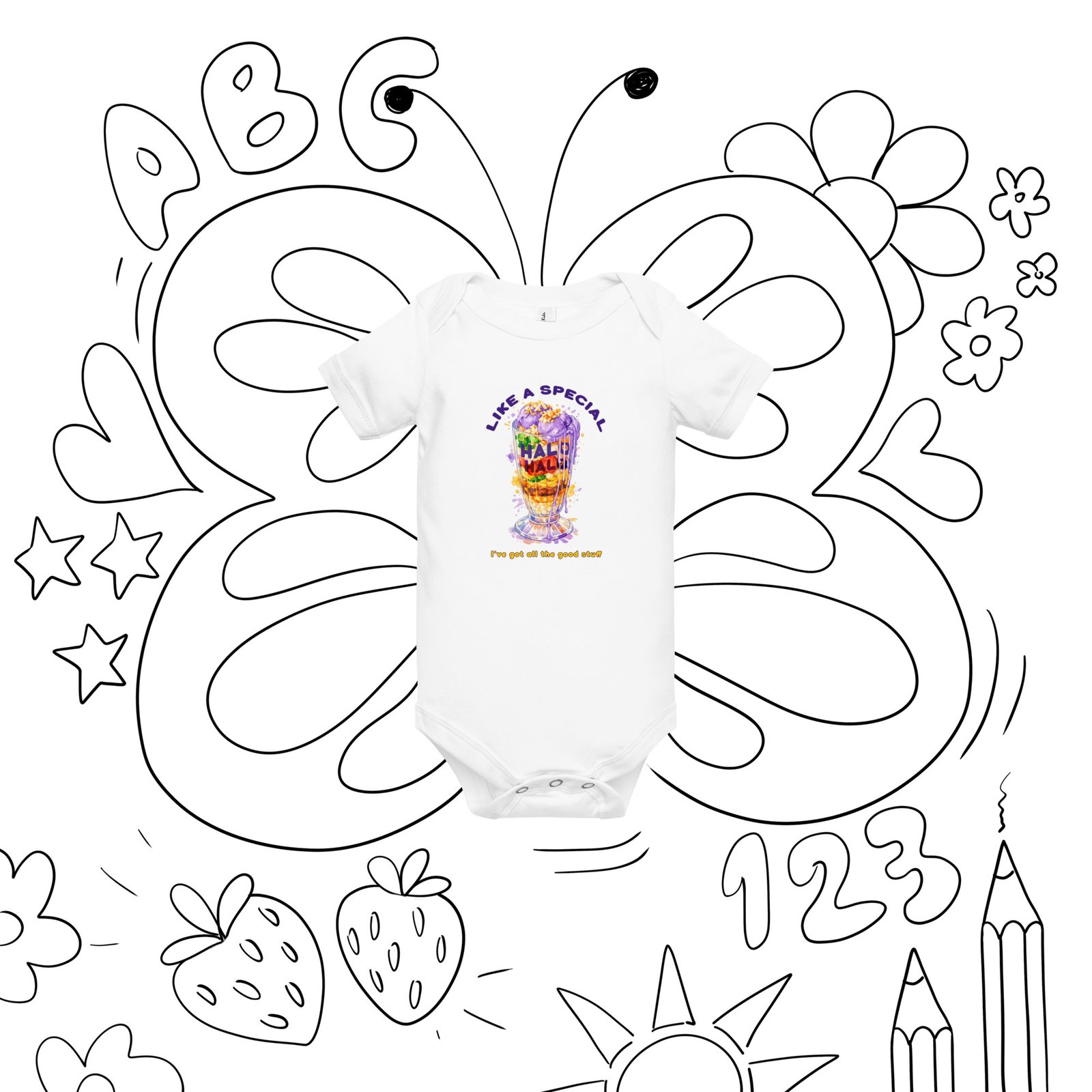 Halo halo Filipino Baby 1Pc Short Sleeve Body - Image 6