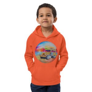 Jeepney Toddler Kids Eco Hoodie