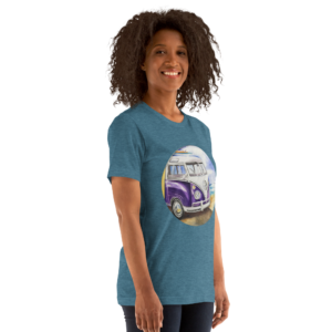 VW Ube Bulli Bus Unisex Adult Tshirt