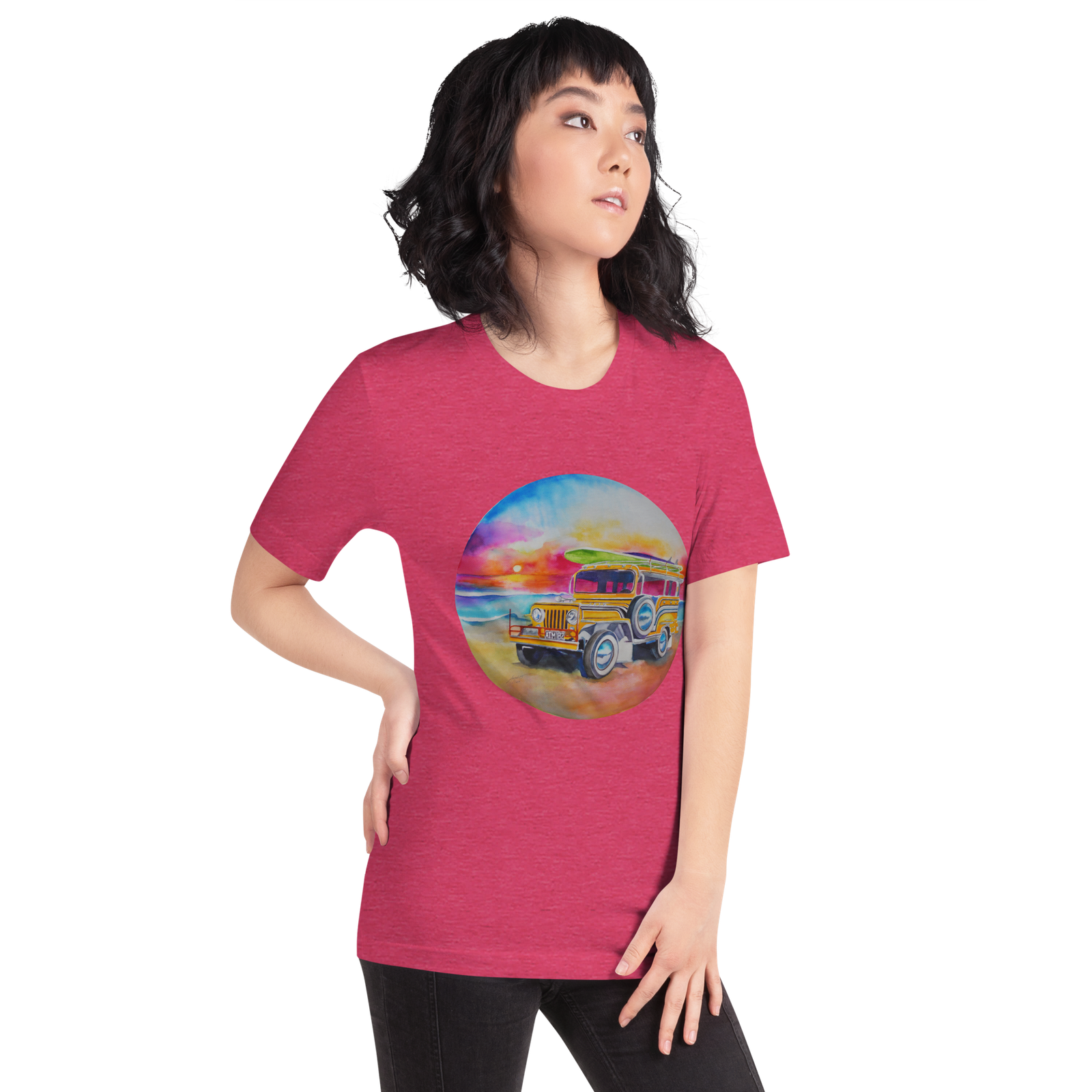 Jeepney Unisex Tshirt for Men & Women - Image 2
