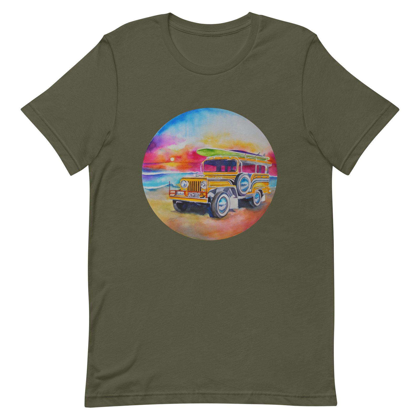 Jeepney Unisex Tshirt for Men & Women - Image 8