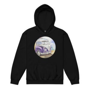 VW Ube Bulli Bus Teens Hoodie