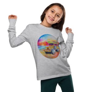 Jeepney Kids Teens Longsleeve Tee
